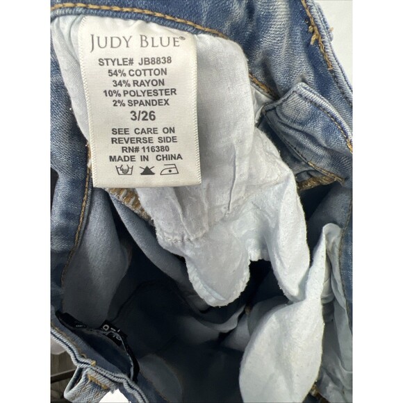 Judy Blue Skinny Fit Jeans Distressed 3/26 - Picture 9 of 9